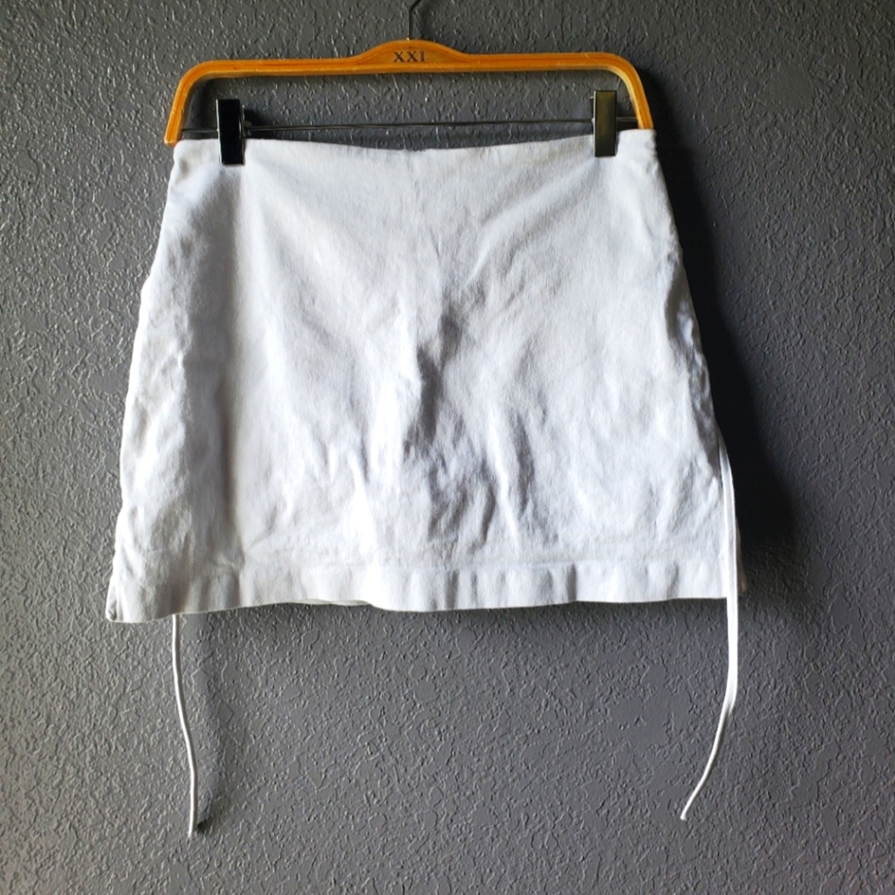 Star City white mini Skort